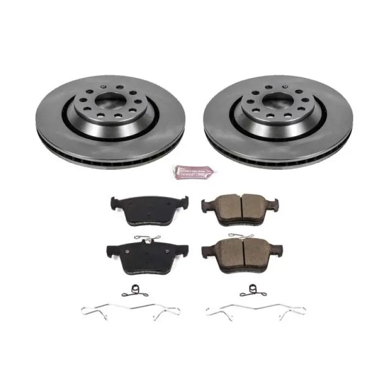 Power Stop 17-18 Audi Rs3 Rear Autospecialty Brake Kit 1