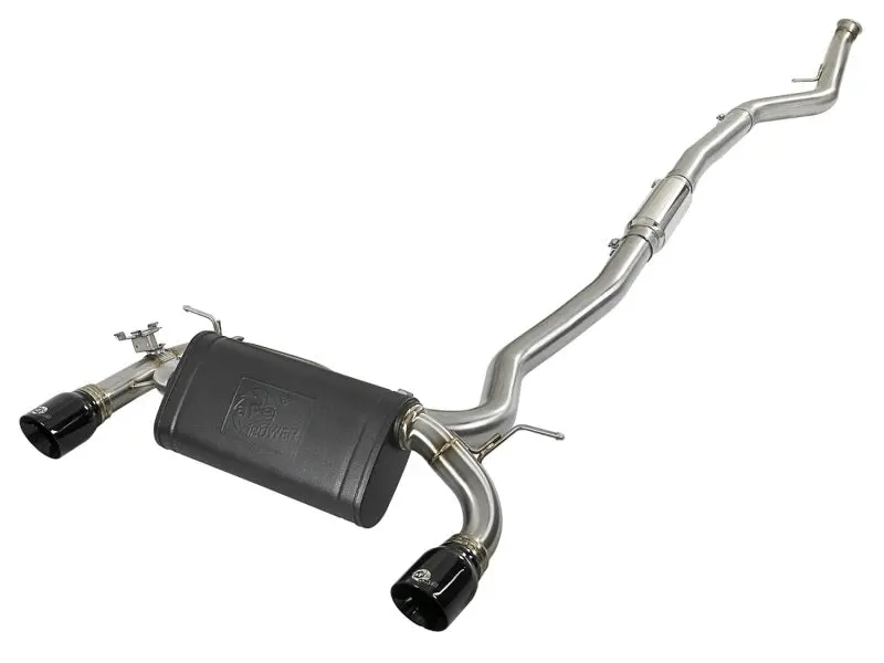 Afe Mach Force-Xp 3In 304 Ss Cat-Back Exhaust W/ Black Tips 12-15 Bmw 335I (F30) L6 3.0L (T) N55 1