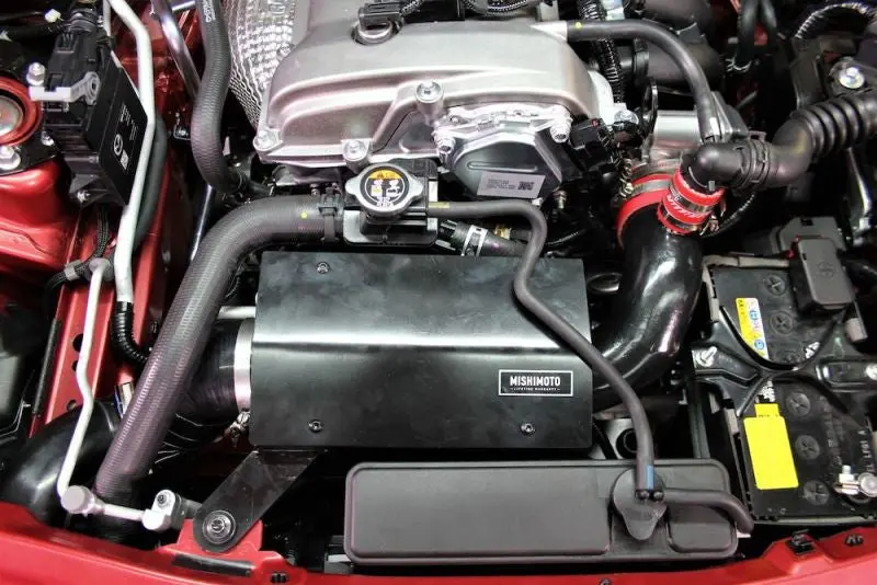 Mishimoto 2016+ Mazda Miata Performance Intake - Wrinkle Black 1