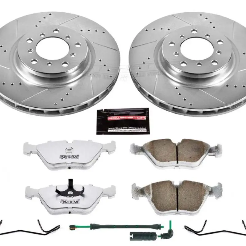 Power Stop 01-06 Bmw M3 Front Z26 Street Warrior Brake Kit 1