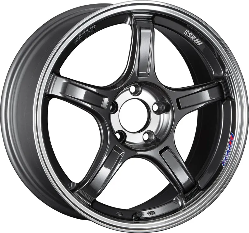 Ssr Gtx03 19X9.5 5X114.3 38Mm Offset Black Graphite Wheel 1