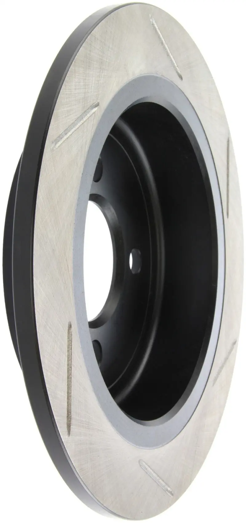 Stoptech Power Slot 02-06 Mini Cooper / Mini Cooper S Rear Left Sportstop Slotted Rotor 1