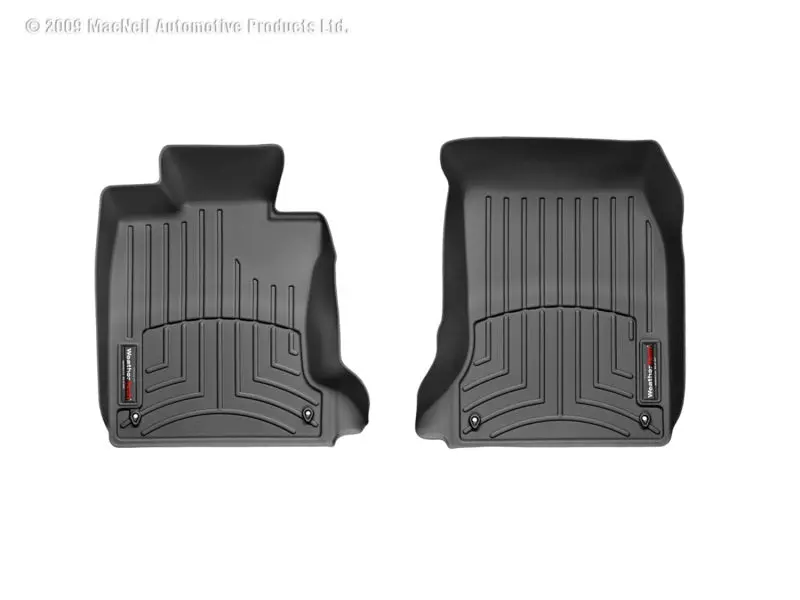 Weathertech 04-10 Bmw 528I/528Xi Front Floorliner - Black 1