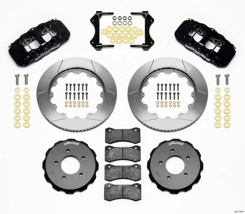 Wilwood Aero6 Front Hat Kit 14.00 99-06 Bmw E46 1