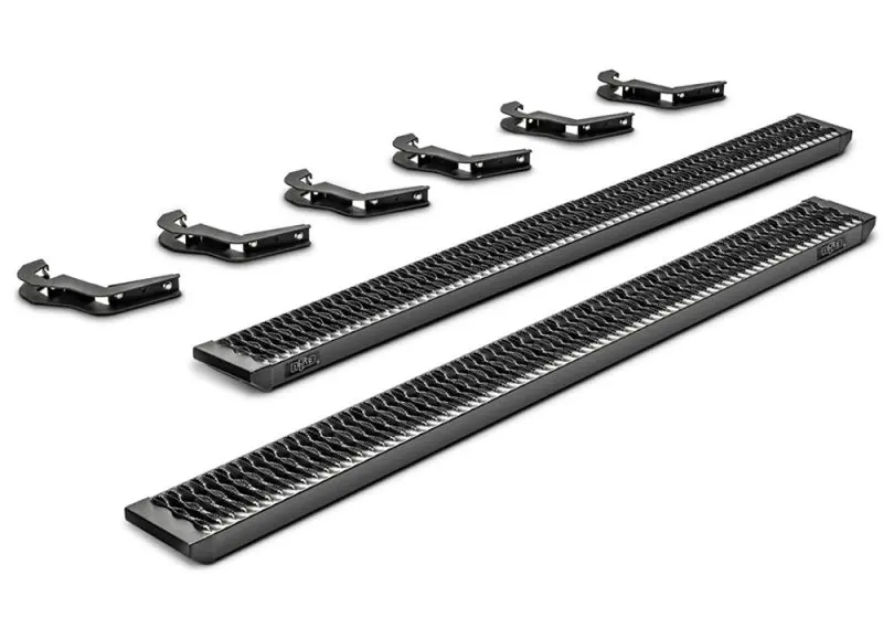 N-Fab Growler Fleet 07-18 Mercedes Sprinter 3 Door Van - Rear Door Step - Tex. Black 1