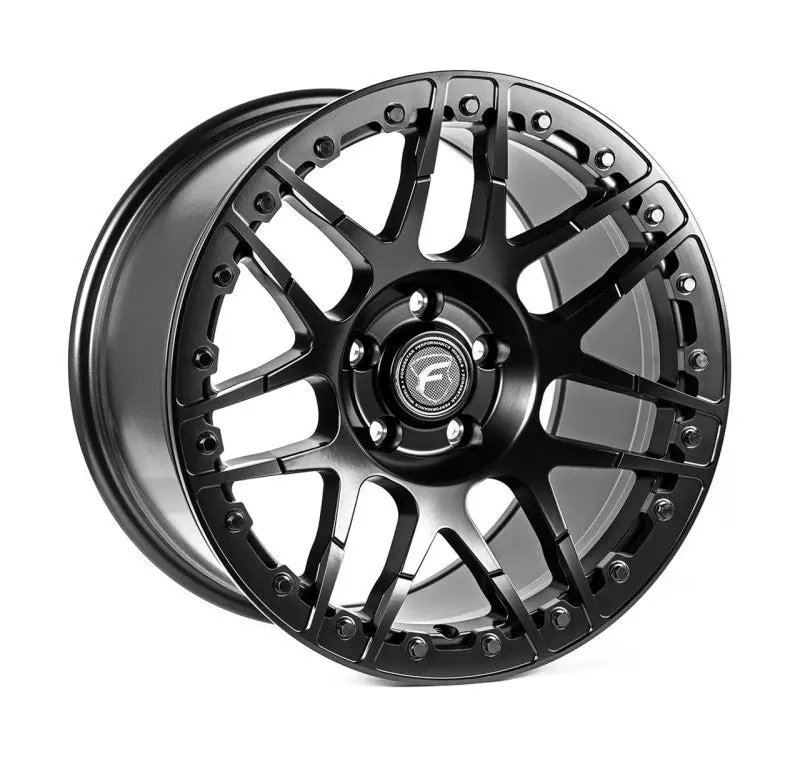 Forgestar F14 Beadlock 17X10 / 5X115 Bp / Et30 / 6.7In Bs Satin Black Wheel 1