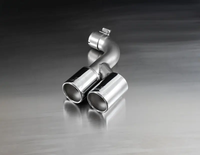 Remus 2012 Bmw 3 Series F30/F31 2.0L 76Mm Rolled Edge Chromed Tail Pipe Set 1