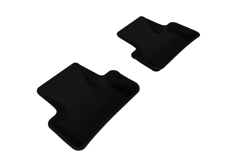3D Maxpider 2009-2017 Audi Q5/Sq5 Kagu 2Nd Row Floormats - Black 1