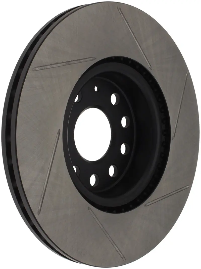 Stoptech Power Slot 06-10 Audi A3 / 08-10 Tt / 06-09 Vw Gti Mlk V/Passat Right Front Slotted Rotor 2