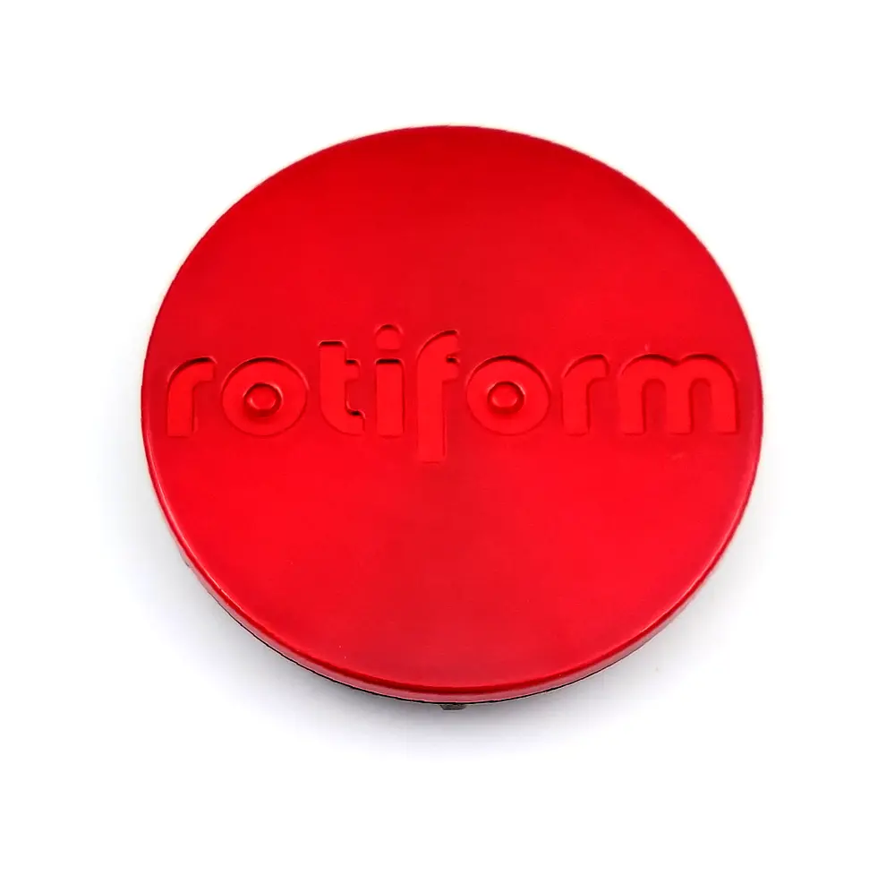 Rotiform 2.36" Snap In Cap-Candy Red/Red 1