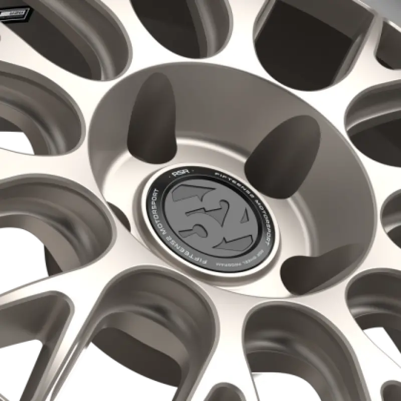 Fifteen52 Holeshot Rsr 19X8.5 5X112 42Mm Et 57.1Mm Center Bore White Gold Wheel 1