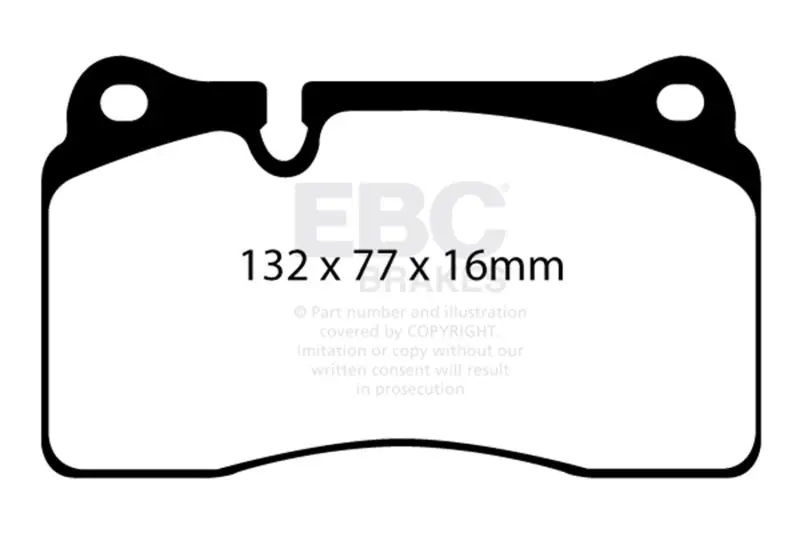 Ebc Brakes Redstuff Ceramic Brake Pads 1