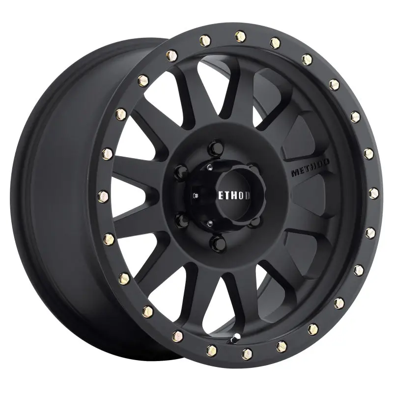 Method Mr304 Double Standard 17X8.5 0Mm Offset 6X135 94Mm Cb Matte Black Wheel 1
