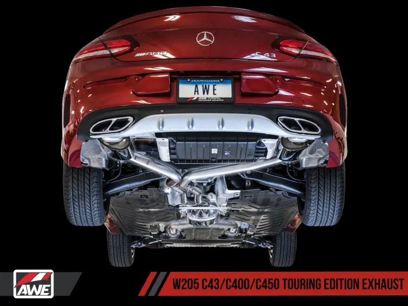 Awe Tuning Mercedes-Benz W205 C450 Amg / C400 Touring Edition Exhaust 1