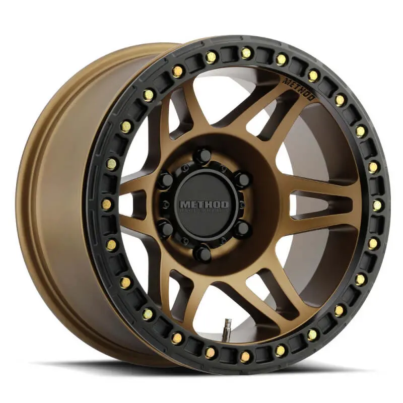 Method Mr106 Beadlock 17X9 -44Mm Offset 8X6.5 130.81Mm Cb Method Bronze W/Bh-H36125 Wheel 1
