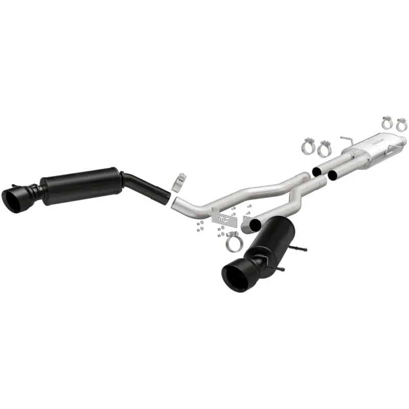 Magnaflow Cat-Back 15-16 Land Rover Ranger Rover V6 Ss 2.5In Dual Split Rear Exit 4.5In Black Tips 1