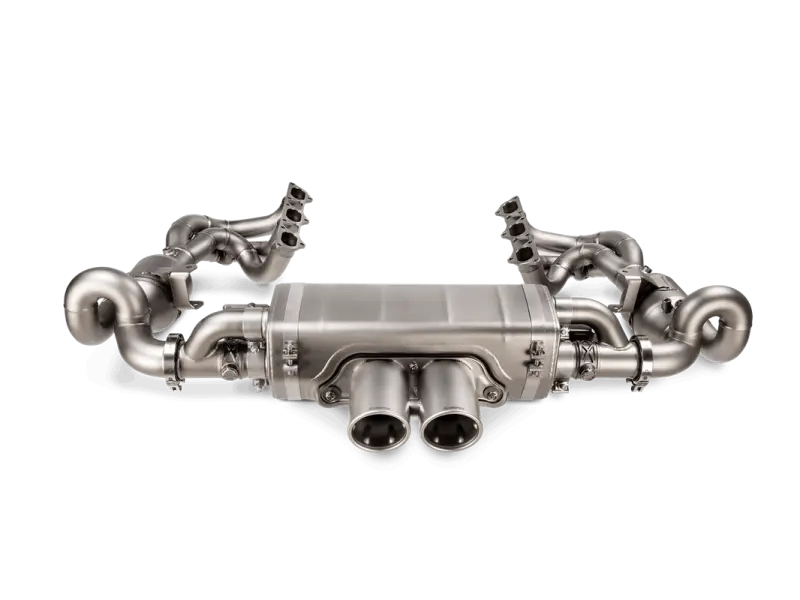 Akrapovic 2021-24 Porsche 911 Gt3/Gt3 Rs (992) Slip-On Race Line (Titanium) W/Titanium Tips 1