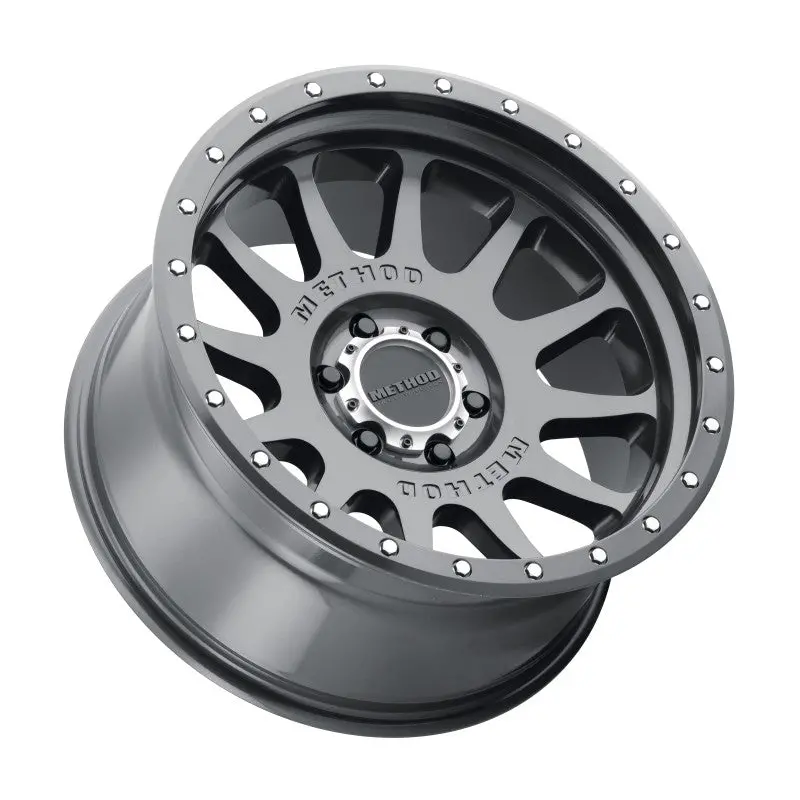 Method Mr605 Nv 20X10 -24Mm Offset 6X5.5 106.25Mm Cb Gloss Titanium Wheel 1