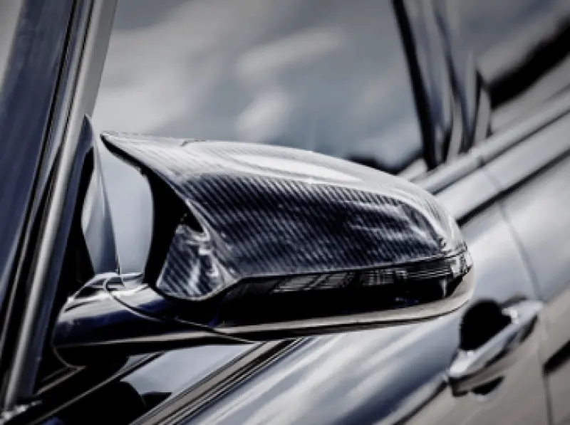 Akrapovic 2014+ Bmw M3 (F80) Carbon Fiber Mirror Cap Set - High Gloss 1
