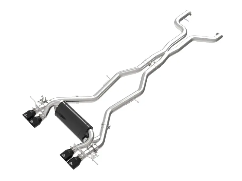 Afe 23-25 Bmw M2 L6-3.0L (G87) Mach Force-Xp Cat-Back Exhaust W/ Black Tip 1