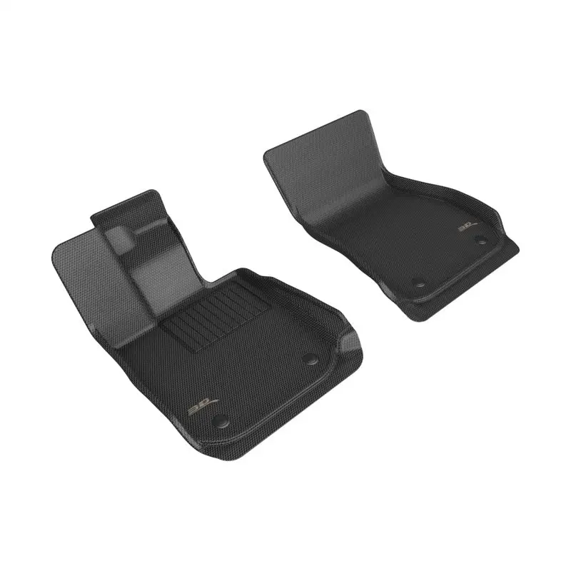 3D Maxpider 2020+ Bmw 8 Series Coupe/Convertible Rwd Kagu 1St Row Floormat - Black 1