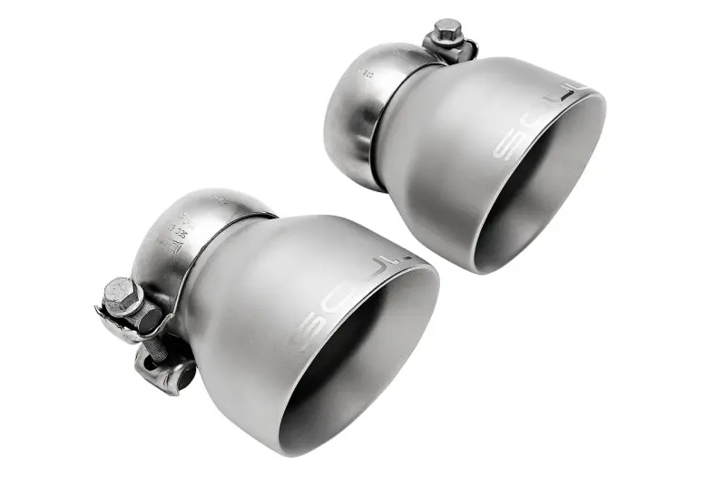 Soul 2020+ Porsche 718 Gt4 / Spyder / Gts 4.0L Bolt On Exhaust Tips - Signature Satin Slash Cut 1