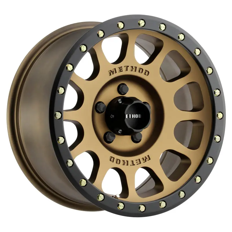 Method Mr305 Nv 17X8.5 0Mm Offset 5X5 94Mm Cb Method Bronze/Black Street Loc Wheel 1