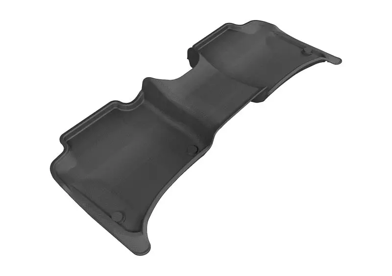 3D Maxpider 2011-2018 Porsche/Volkswagen Cayenne/Touareg Kagu 2Nd Row Floormats - Black 1