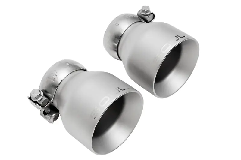 Soul 2020+ Porsche 718 Gt4 / Spyder / Gts 4.0L Bolt On Exhaust Tips - Sig Satin Straight Cut 1