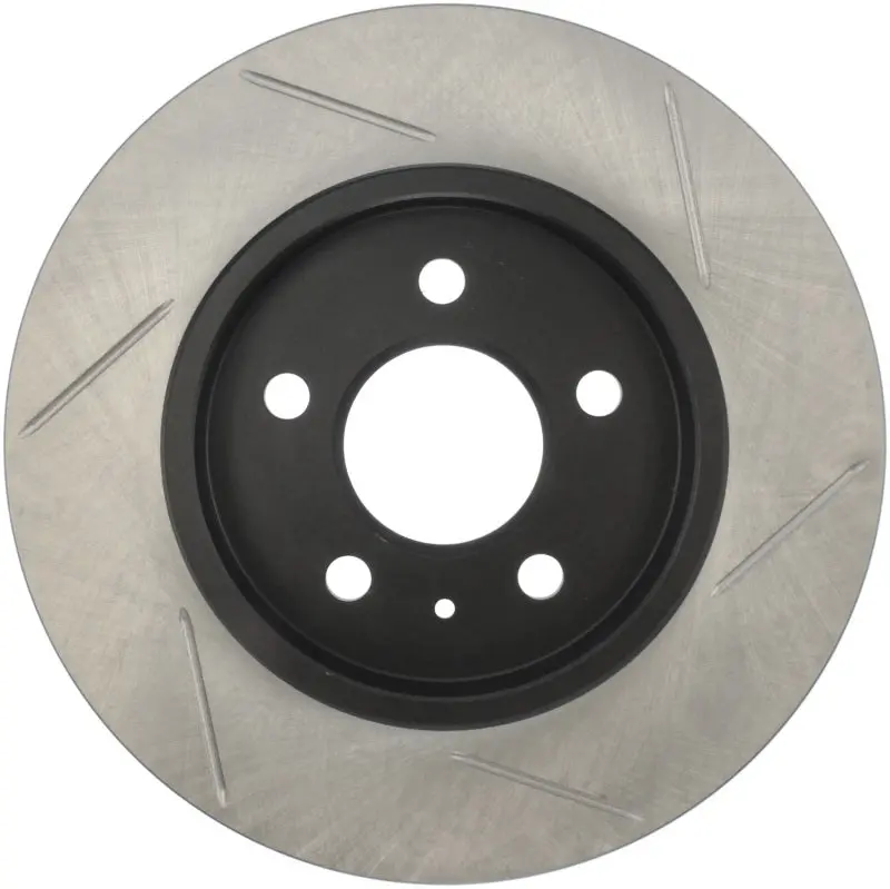 Stoptech Power Slot 1/05-09 Audi A4/A4 Quattro Right Rear Slotted Rotor 1