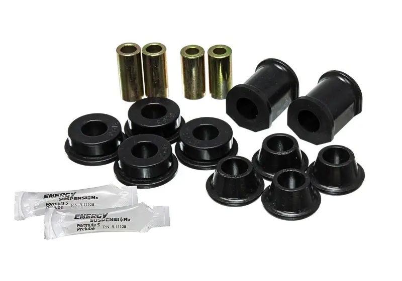 Energy Suspension 8/73-79 Vw Super Beetle (Stamped) Black Front Control Arm Bushing Set 1