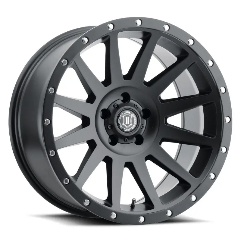 Icon Compression 20X10 5X150 -19Mm Offset 4.75In Bs 110.10Mm Bore Satin Black Wheel 1