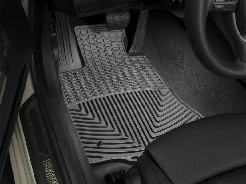 Weathertech 2015+ Mercedes-Benz C-Class Sedan/Coupe/Cabriolet Front Rubber Mats - Black 1