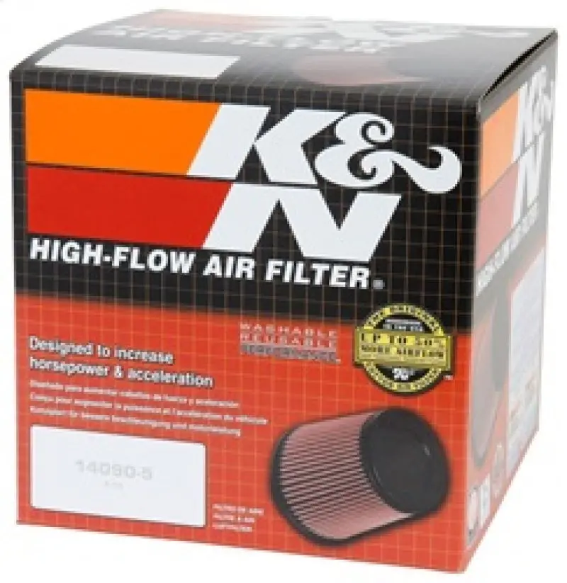 K&N 04-11 Audi A6 2.0L Round Replacement Air Filter 2