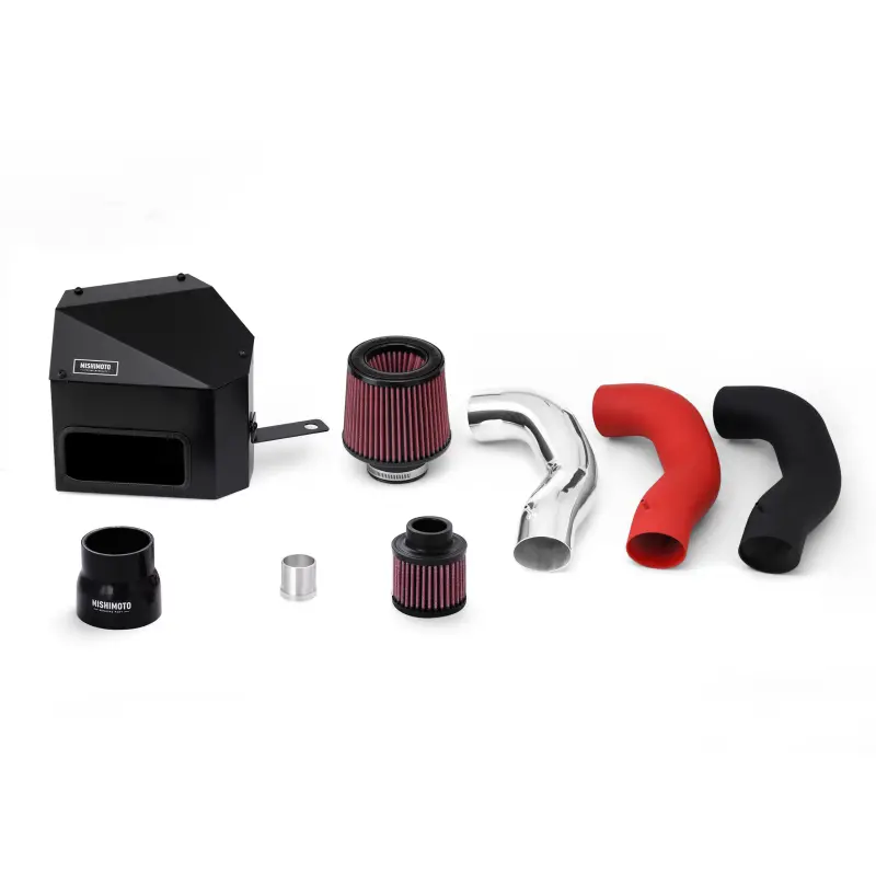 Mishimoto 15-16 Vw Golf/Gti 1.8L/2.0L Performance Air Intake Kit - Wrinkle Black 1