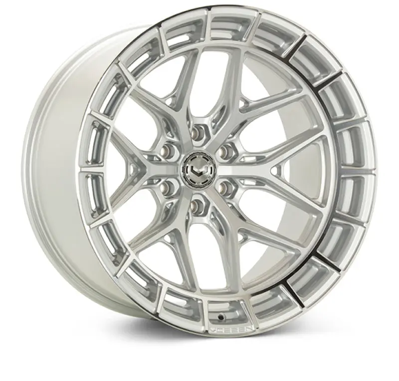 Vossen Hfx-1 18X9 / 6X139.7 / Et0 / Super Deep / 106.1 Cb - Silver Polished Wheel 1