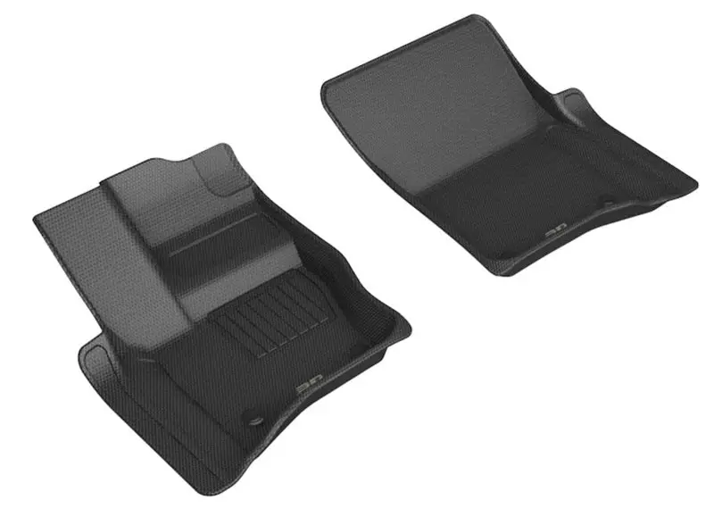 3D Maxpider 20-22 Land Rover Defender 90 / Defender 110 Kagu 1St Row Floormat - Black 1