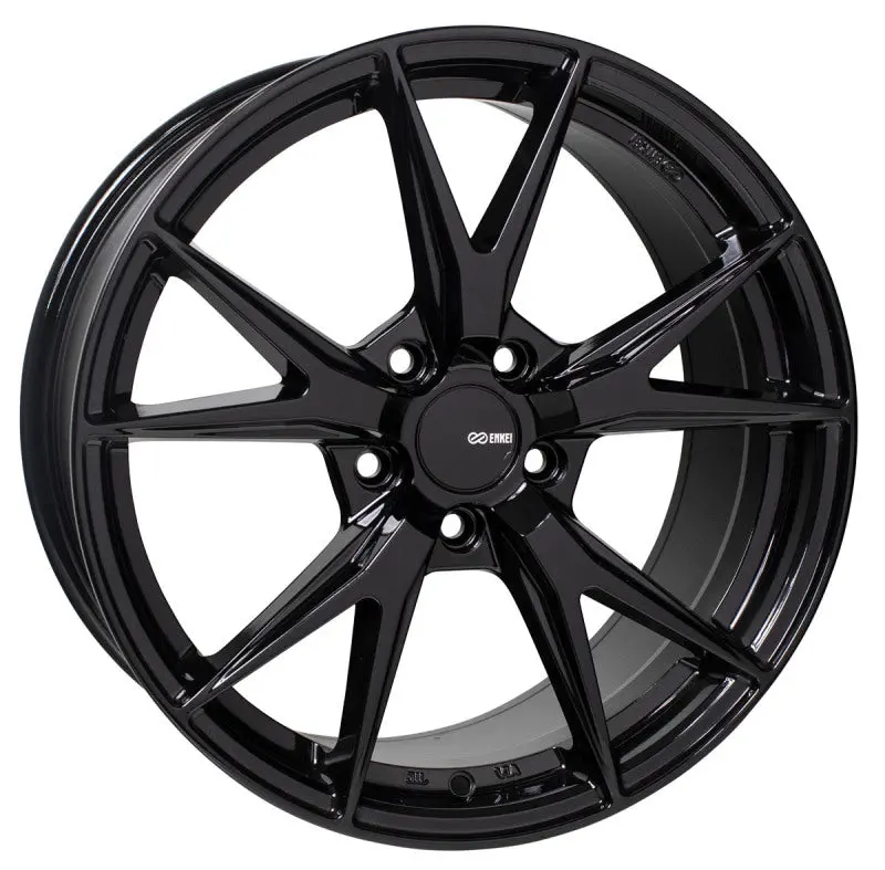 Enkei Phoenix 18X8 45Mm Offset 5X114.3 72.6Mm Bore Gloss Black Wheel 1