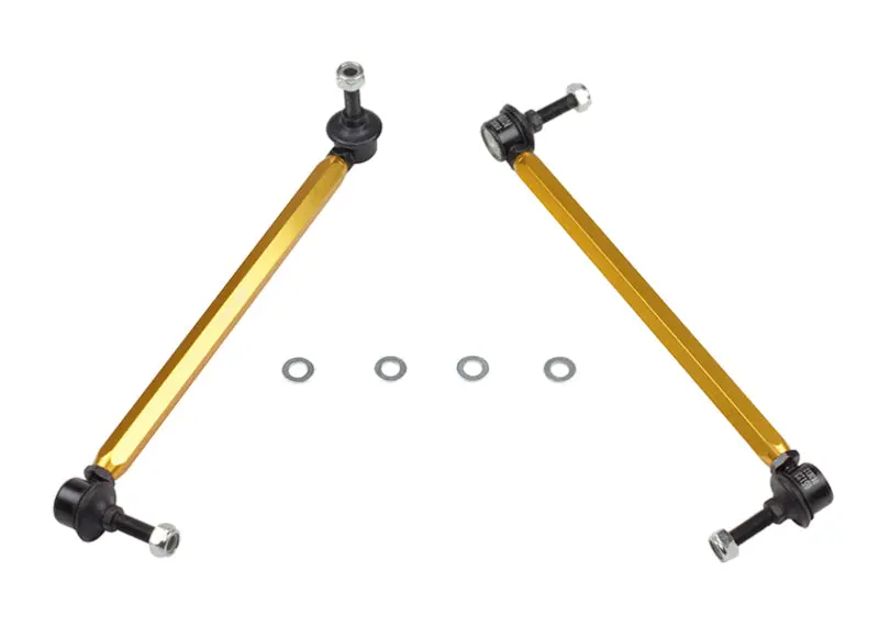 Whiteline 02-06 R53 & 06+ R56 Mini Cooper S  Front Swaybar Link Kit-Adjustable Ball End Links 1