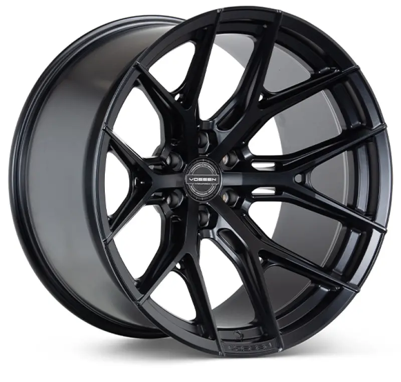 Vossen Hf6-4 20X9.5 / 6X135 / Et15 / Deep Face / 87.1 - Satin Black Wheel 1