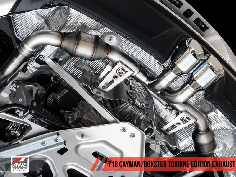 Awe Tuning Porsche 718 Boxster / Cayman Track To Touring Conversion Kit 1