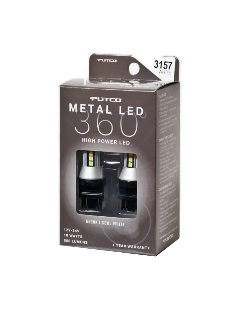 Putco 3157 - White Metal 360 Led 1
