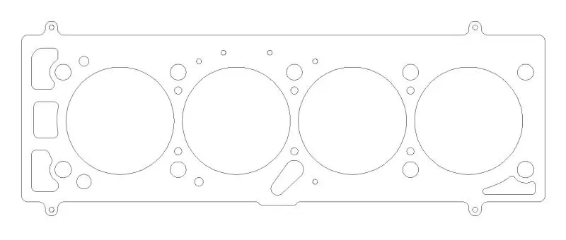 Cometic 76-85 Porsche 924 88Mm .080 Inch Mls Head Gasket 1