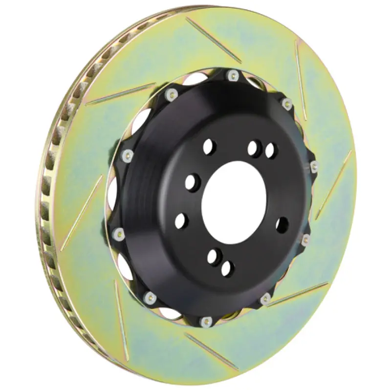 Brembo 03-12 Db9/06-11 V8 Vantage Rear 2-Piece Discs 328X28 2Pc Rotor Slotted Type-1 1