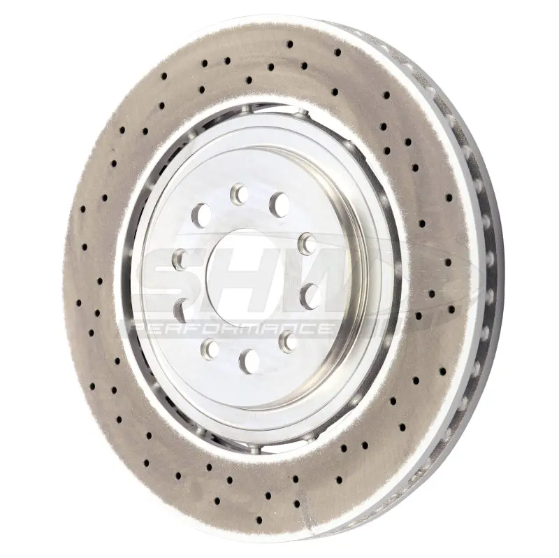Shw 15-21 Maserati Ghibli 3.0L W/Sport Pkg Front Cross-Drilled Lightweight Brake Rotor (670030935) 1