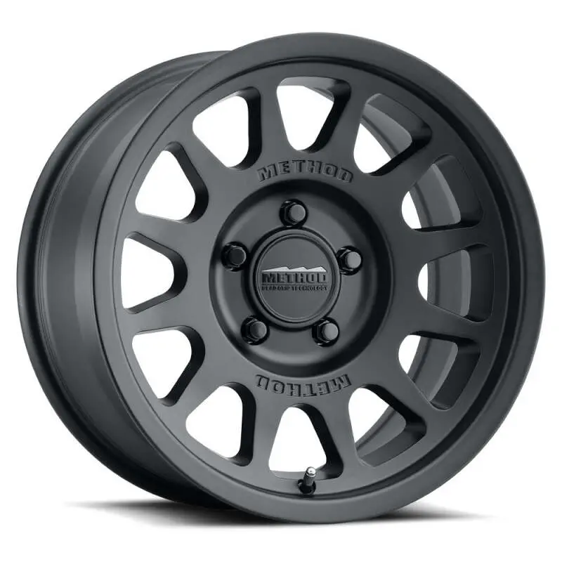 Method Mr703 17X9 / -12Mm Offset / 108Mm Bore / 5X5.5 Bp / 4.8In Bs - Matte Black Wheel 1