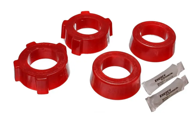 Energy Suspension 69-78 Volkswagen (Air Cooled) Red Rear Spring Plate Bushing Set 1