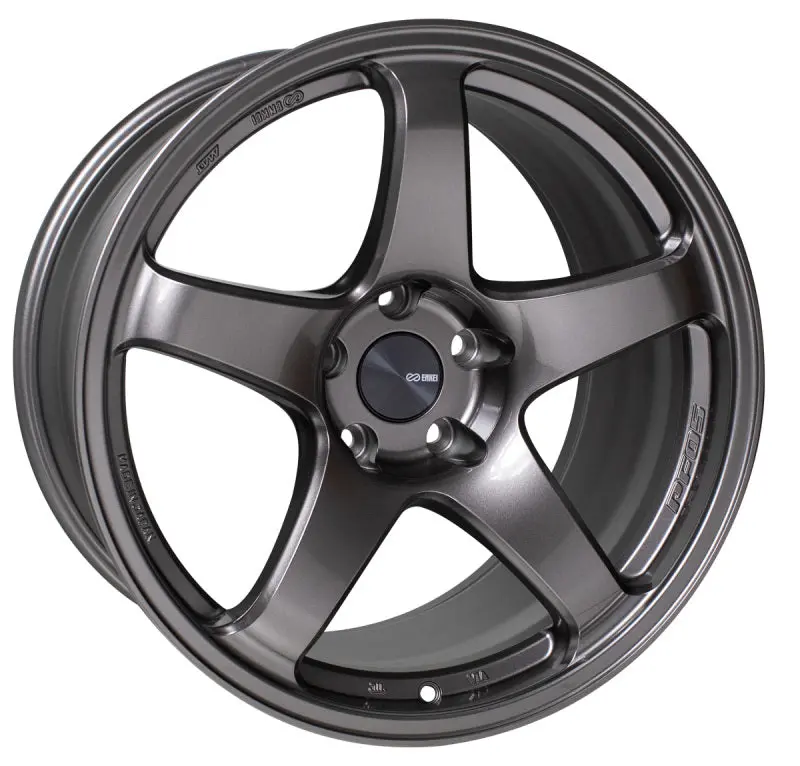 Enkei Pf05 16X7 5X100 48Mm Offset 75Mm Bore Dark Silver Wheel 1