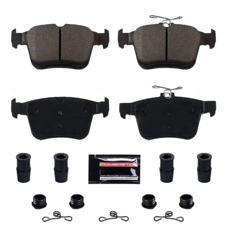 Power Stop 15-19 Audi A3 Rear Z23 Evolution Sport Brake Pads W/Hardware 1