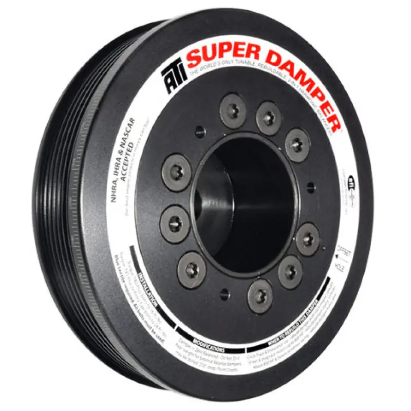 Ati Damper - 6.570In - Alum - 6 Grv - Audi - Street 1